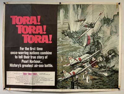 Lot 187 - TORA! TORA! TORA! (1970), UK Quad Film Poster,...
