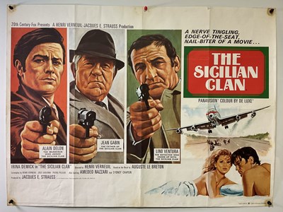 Lot 50 - THE SICILIAN CLAN (1969) UK Quad film poster...