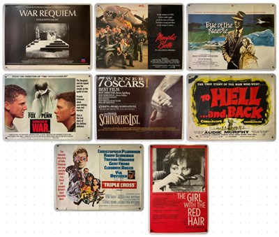 Lot 191 - A battle of war posters comprising THE GIRL...