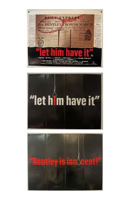 Lot 45 - LET HIM HAVE IT (1991) A trio of UK quad film...