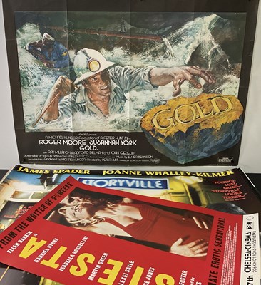 Lot 61 - A thrilling quantity of UK Quad film posters -...