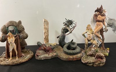 Lot 388 - A group of Japanese issue resin model kits for...