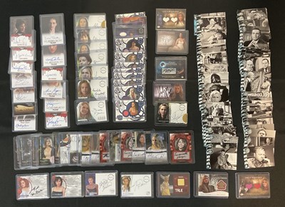 Lot 443 - TELEVISION - A group of trading cards for...