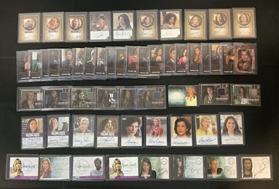 Lot 444 - TELEVISION - A selection of trading cards...