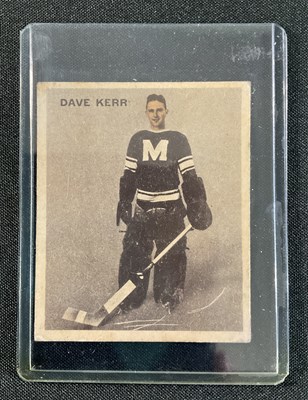 Lot 475 - HOCKEY - DAVE KERR #19, Montreal Maroons, 1933...