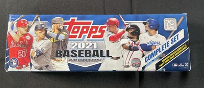 Lot 516 - BASEBALL - Topps 2021 complete set of baseball...
