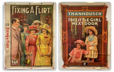 Lot 154 - FIXING A FLIRT (1912) linen-backed UK one...