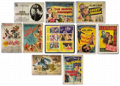 Lot 156 - A group of vintage cinema film posters...