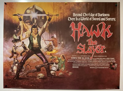 Lot 173 - HAWK THE SLAYER (1980) UK Quad film poster,...