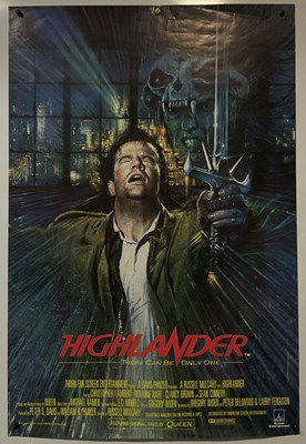Lot 363 - HIGHLANDER (1986) UK one sheet, artwork by...