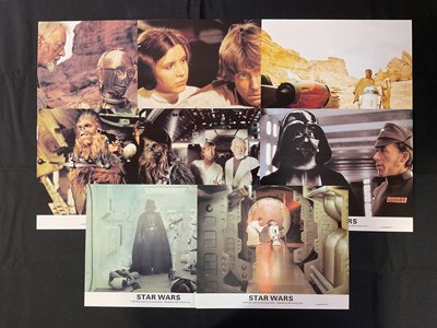 Lot 313 - STAR WARS (1977) English front of house lobby...