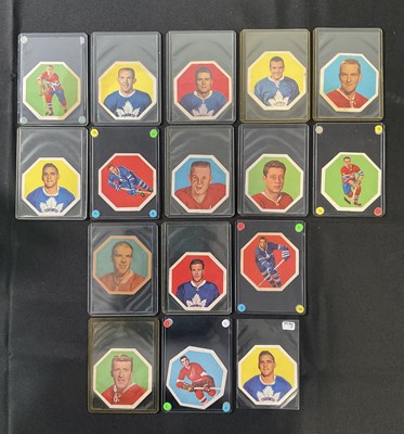 Lot 499 - HOCKEY - A group of 16 1963 / 64 series York...