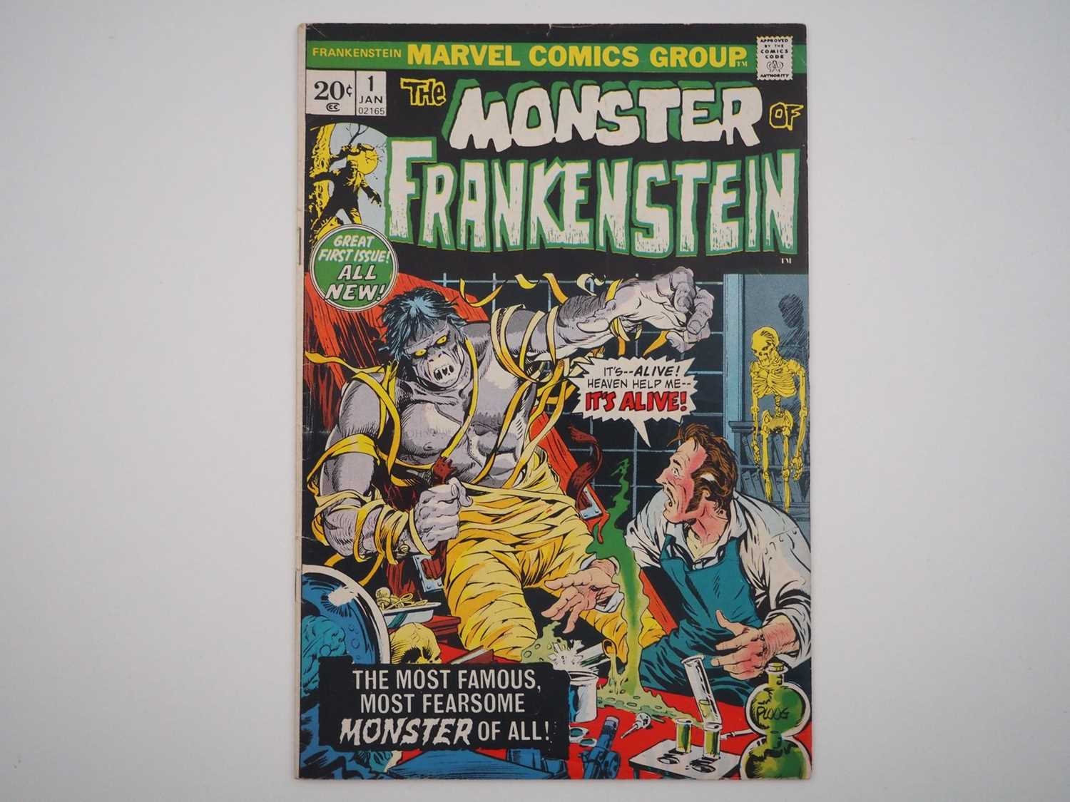 Lot 5 - FRANKENSTEIN #1 (1973 - MARVEL) - The first...