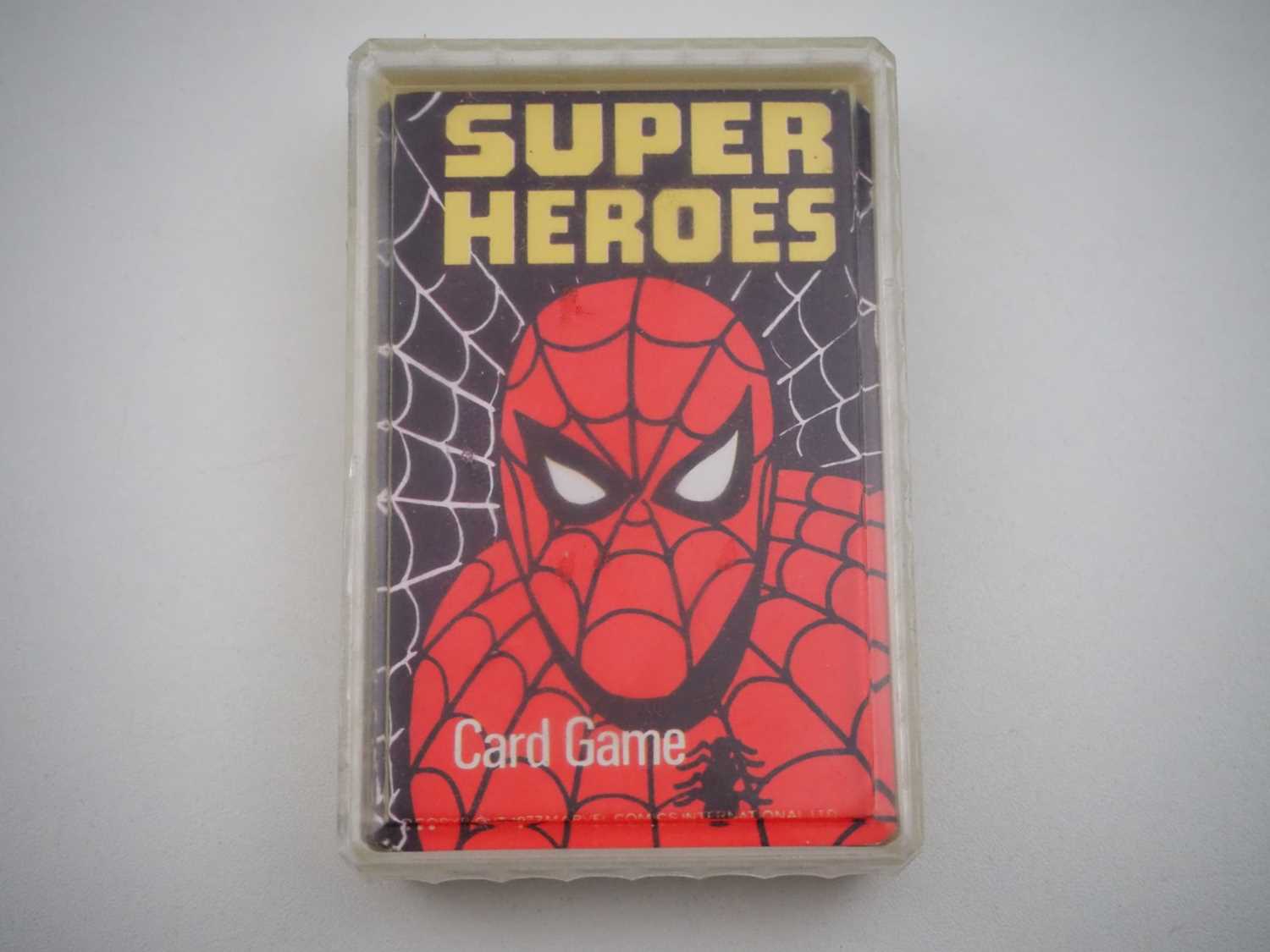 Lot 7 - MARVEL SUPER HEROES AND VILLAINS TOP TRUMPS...