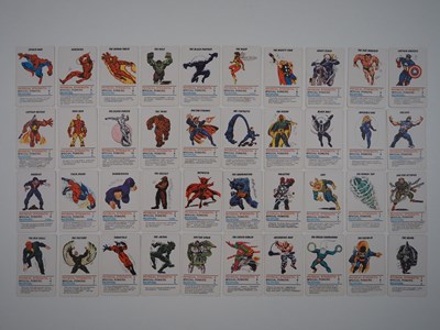 Lot 7 - MARVEL SUPER HEROES AND VILLAINS TOP TRUMPS...
