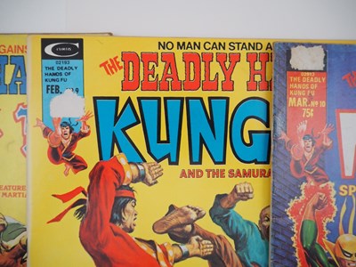 Lot 26 - THE DEADLY HANDS OF KUNG FU #3-4, 9-10, 14-15,...