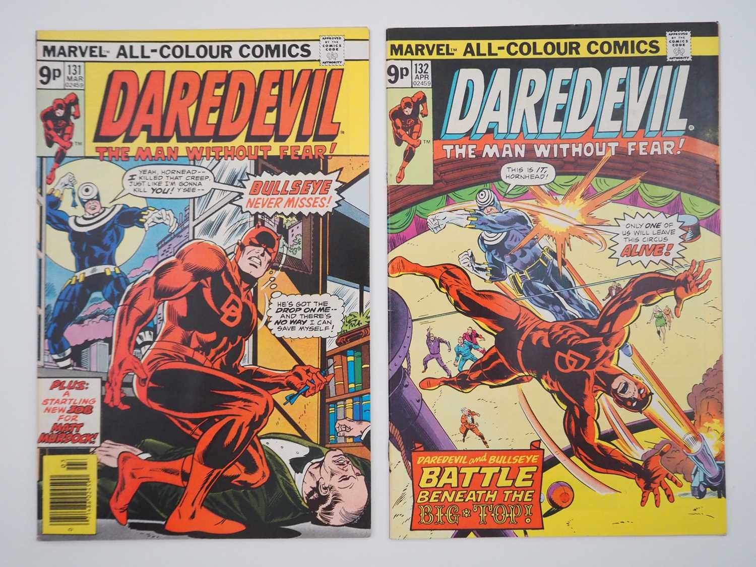 Lot 31 - DAREDEVIL #131 & 132 - (2 in Lot) - (1976 -...
