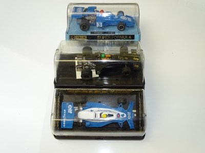 Lot 114 - VINTAGE TOYS: A group of boxed SCALEXTRIC...