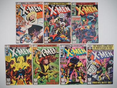Lot 57 - UNCANNY X-MEN #131 to 137 (7 in Lot) - (1980 -...