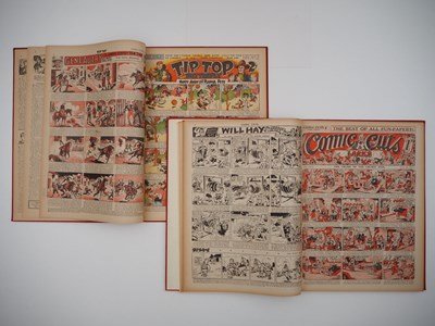 Lot 66 - COMIC CUTS #2616-2641 & TIP TOP #336-348 BOUND...