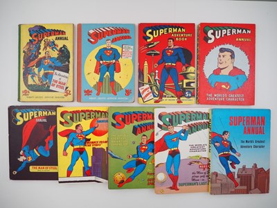 Lot 69 - SUPERMAN ANNUALS #1952, 54, 58, 62, 63, 64, 65,...