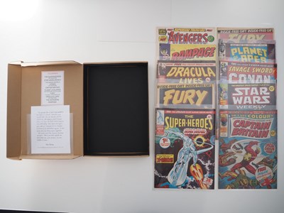 Lot 84 - MARVEL UK FIRST ISSUE FILE COPIES (10 in Lot) -...