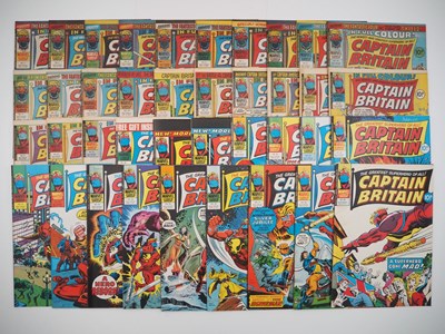 Lot 90 - CAPTAIN BRITAIN #1 to 39 (39 in Lot) -...
