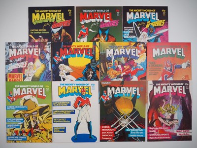Lot 96 - THE MIGHTY WORLD OF MARVEL VOL.2 #7 to 17 (11...