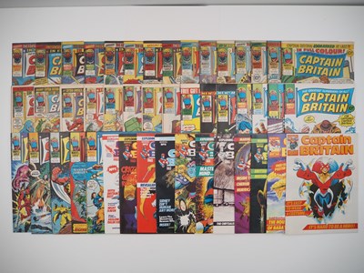 Lot 98 - CAPTAIN BRITAIN LOT (46 in Lot) - Includes...