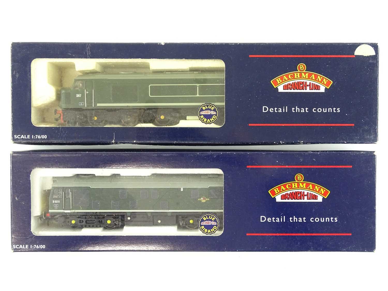 Lot 325 - A pair of BACHMANN diesel locomotives...