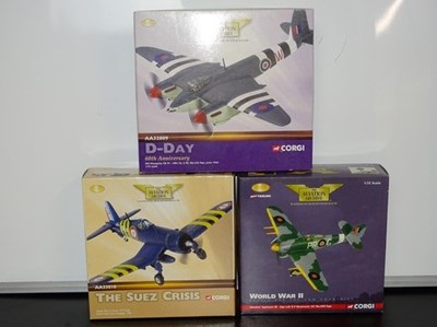 Lot 123 - A group of CORGI Aviation Archive 1:72 Scale...