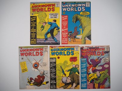 Lot 136 - UNKNOWN WORLDS #1 to 5 (5 in Lot) - (1960 -...