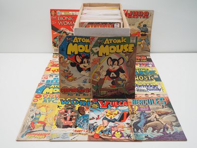 Lot 140 - CHARLTON LUCKY DIP JOB LOT CIRCA 150 COMICS -...