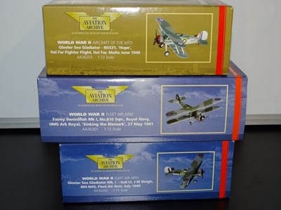 Lot 124 - A group of CORGI Aviation Archive 1:72 Scale...