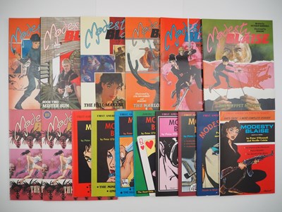 Lot 163 - MODESTY BLAISE LOT (16 in Lot) - Includes...