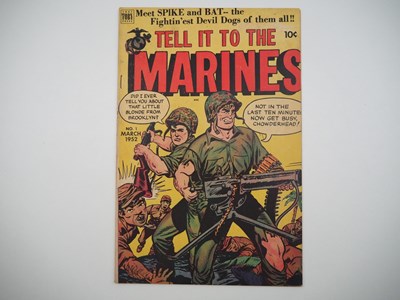 Lot 173 - TELL IT TO THE MARINES #1 (1952 - TOBY) - Art...