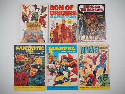 Lot 188 - ORIGINS OF MARVEL COMICS SOFTCOVER + SON OF...