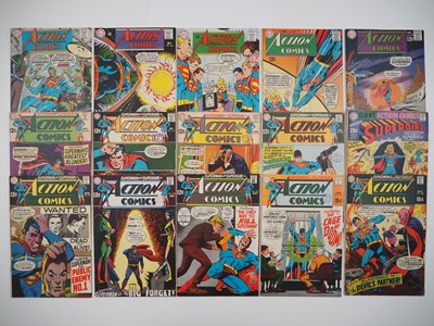 Lot 195 - ACTION COMICS #364 to 378 (15 in Lot) -...