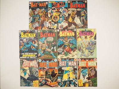Lot 202 - BATMAN #207, 209, 210, 211, 212, 213, 214, 225,...