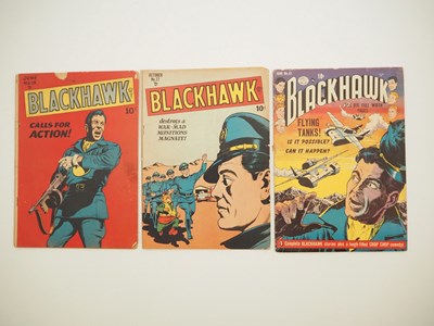 Lot 206 - BLACKHAWK #19, 27, 41 (3 in Lot) - (1948/51 -...