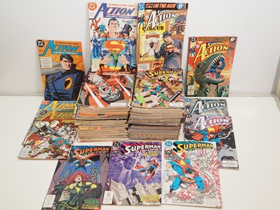 Lot 252 - ACTION COMICS #601 to 733 + ANNUALS #1 to 7...