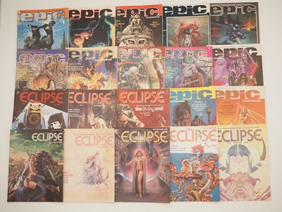 Lot 274 - ECLIPSE THE MAGAZINE #1 to 8 + EPIC...