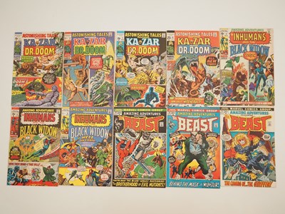 Lot 287 - ASTONISHING TALES #1, 2, 7, 8 + AMAZING...