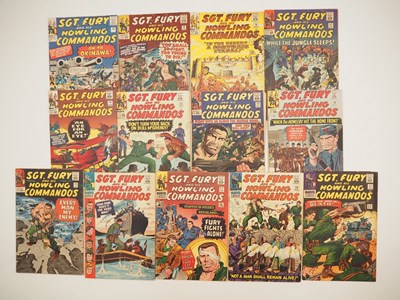 Lot 288 - SGT.FURY AND HIS HOWLING COMMANDOS #10, 15-17,...