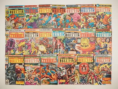 Lot 298 - ETERNALS #1 to 19 + ANNUAL #1 - (20 in Lot) -...