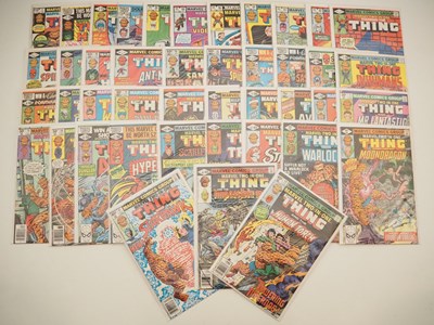 Lot 321 - MARVEL TWO-IN-ONE #59-100 + ANNUAL #5-7 (45 in...