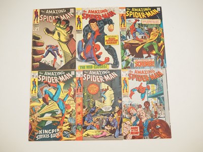 Lot 333 - AMAZING SPIDER-MAN #67, 73, 83, 84, 96, 99 (6...