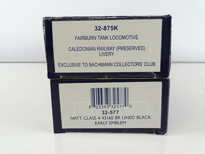 Lot 327 - A pair of BACHMANN steam locomotives...