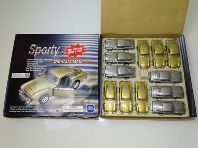 Lot 141 - GENERAL DIECAST: Two trade boxes of toy...