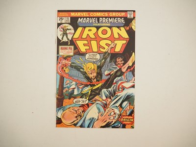 Lot 341 - MARVEL PREMIERE: IRON FIST #15 (1972 - MARVEL)...
